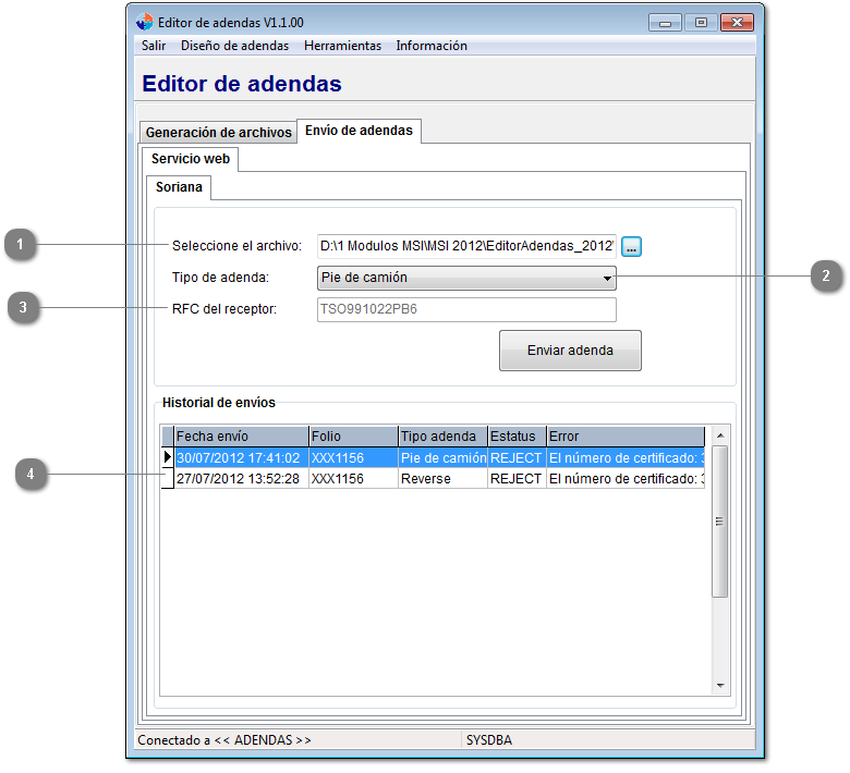 Servicio web.